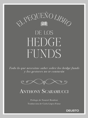 cover image of El pequeño libro de los hedge funds